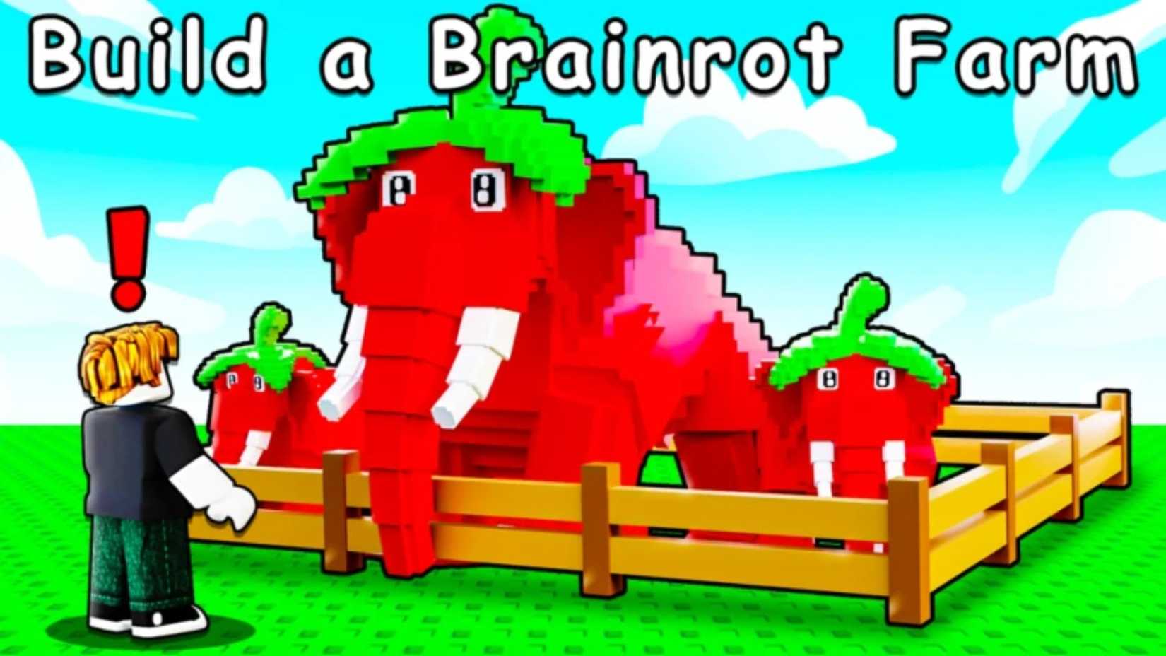 Build a Brainrot Farm characters