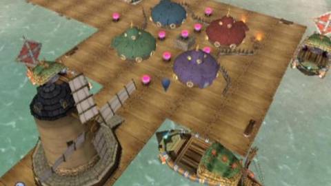 Building a village in Dark Cloud 2 (PS2)