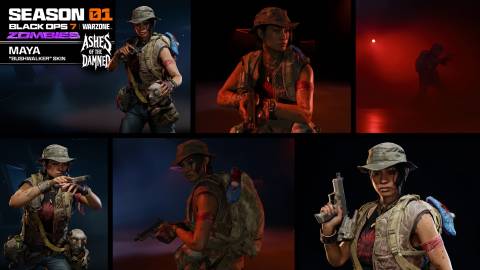 Bushwalker Maya Skin for Astra Malorum Directed Mode - Black Ops 7 Zombies 