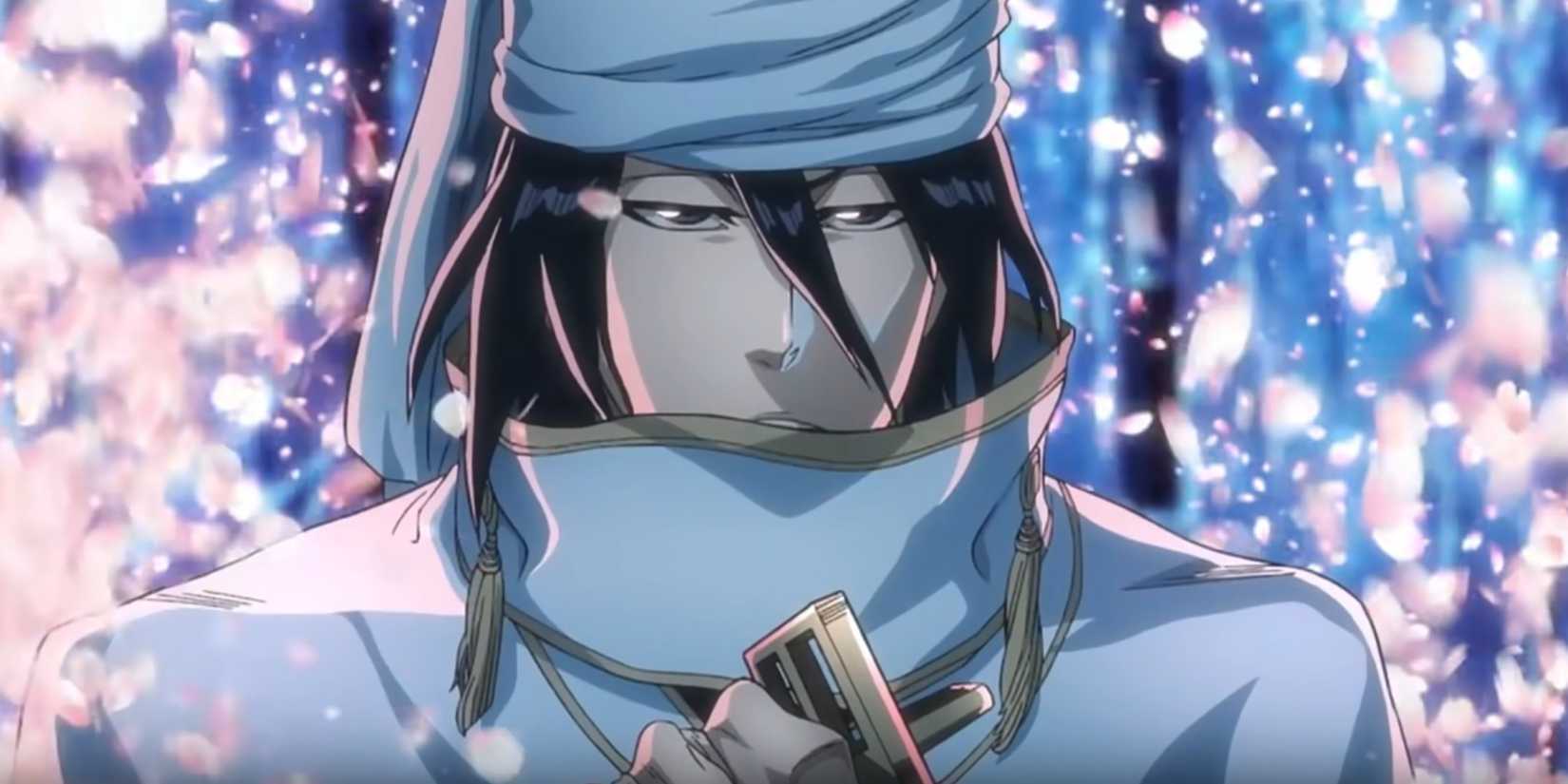 Byakuya Kuchiki uses his shikai.