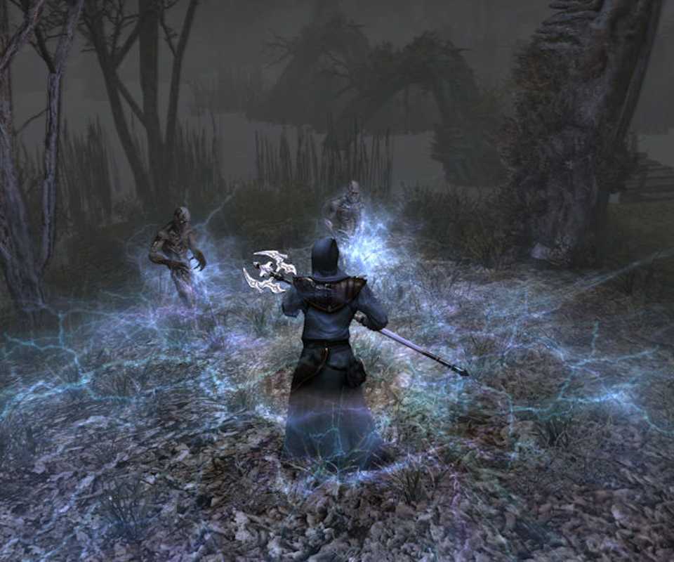 Casting magic in Two Worlds Two
