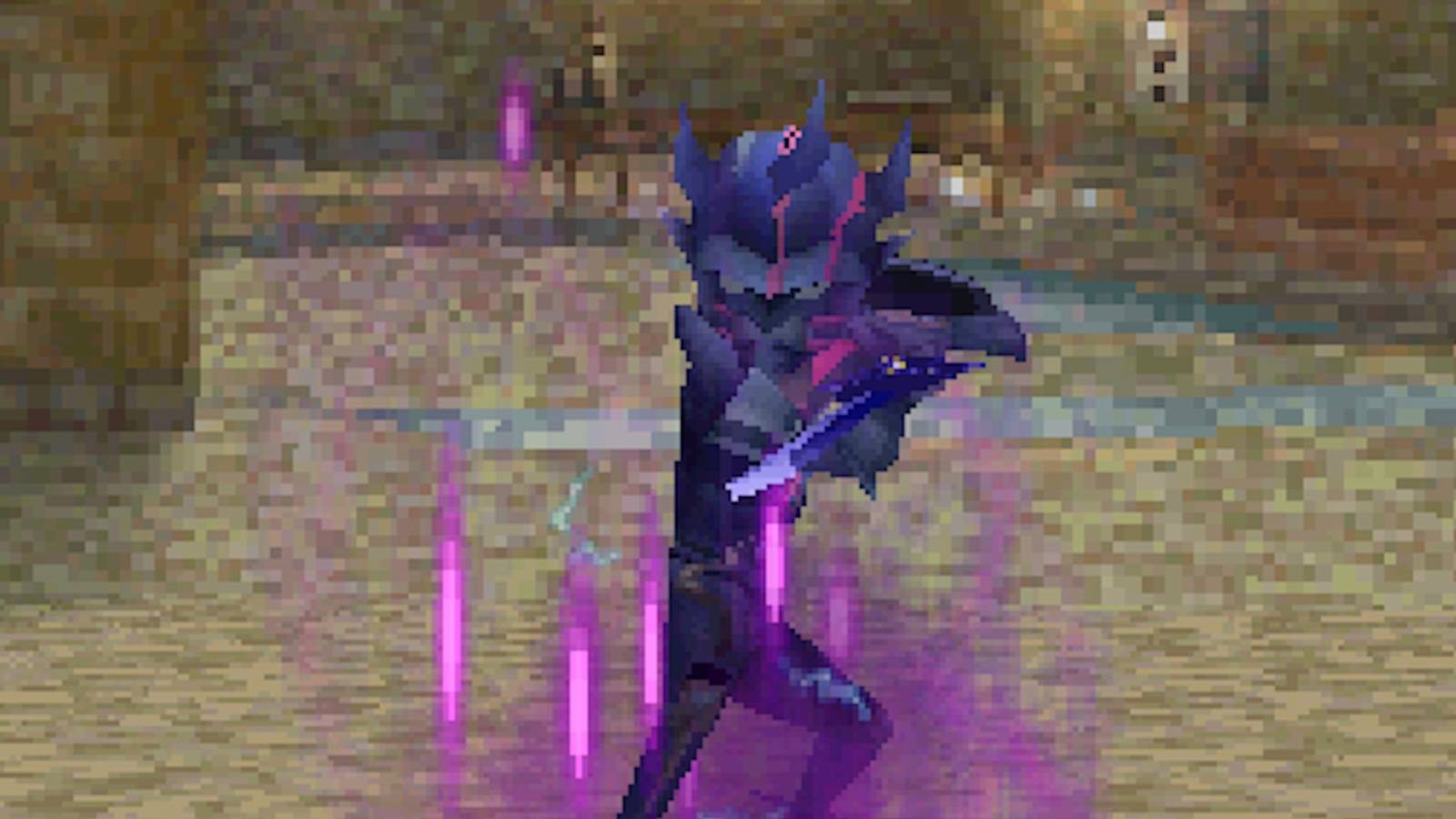 Cecil as a Dark Knight Final Fantasy 4 (DS)