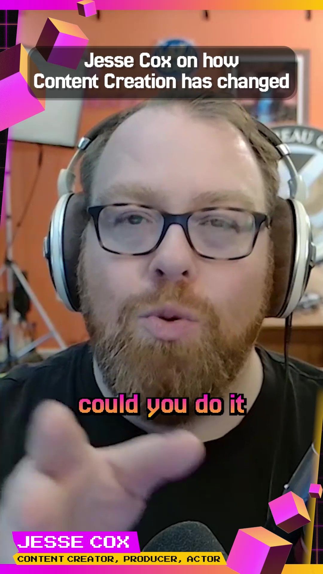 Jesse Cox talks about how content creation has changed over the years.