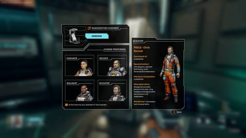 Characters in StarRupture Choosing New Character (1)