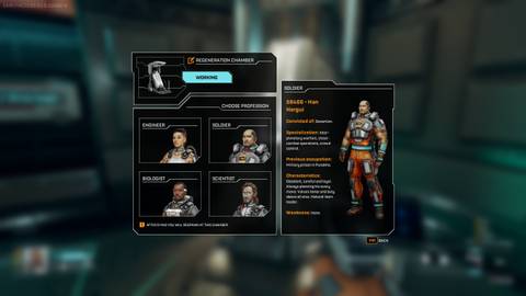 Characters in StarRupture Choosing New Character (3)