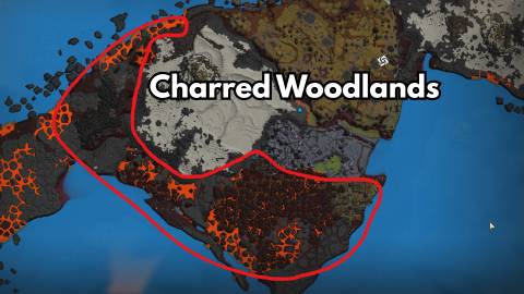 charred woodlands devastated lands hytale