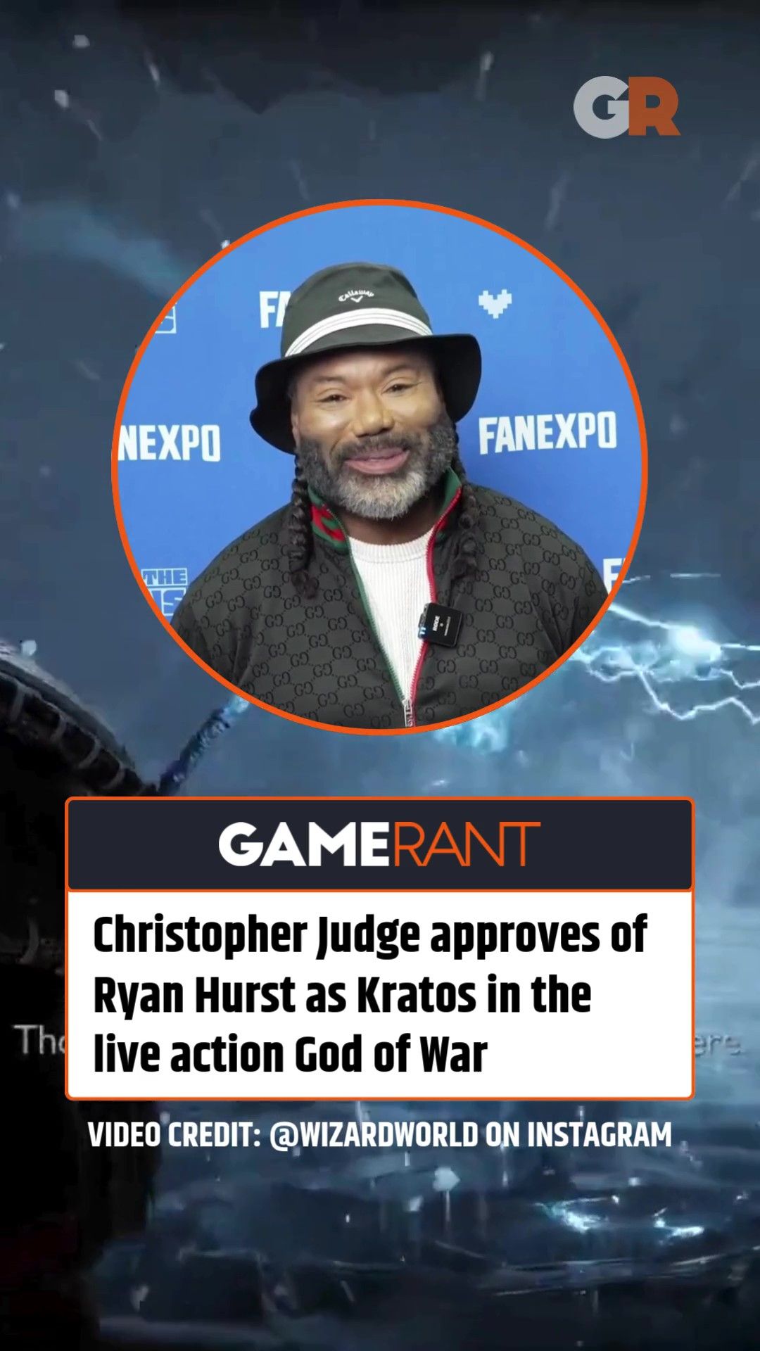 Christopher Judge approves of Ryan Hurst as Kratos in the live action God of War
