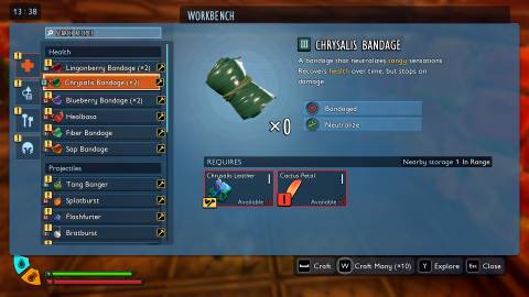 Chrysalys Bandage in Grounded 2