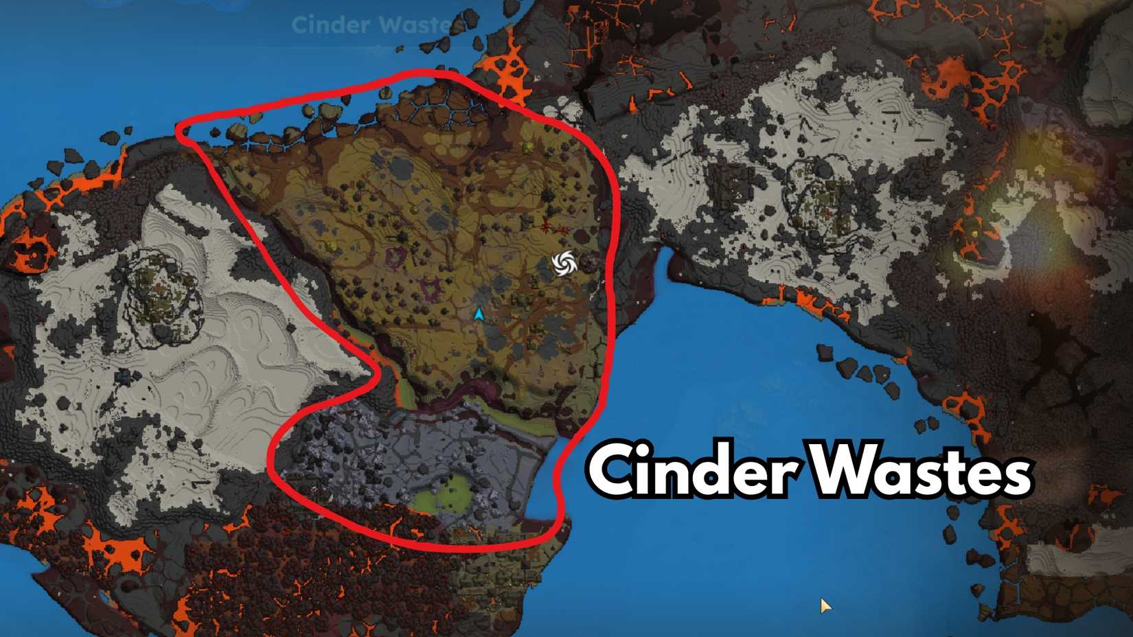 Cinder Wastes devastated lands hytale