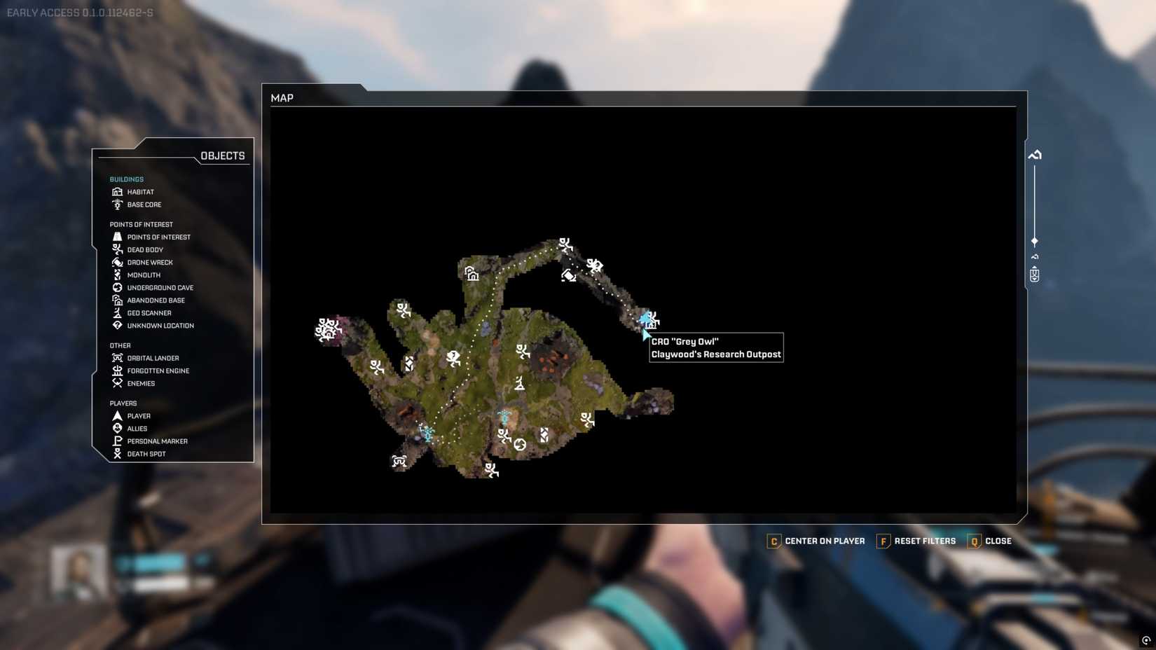 claywoods research outpost location in starrupture