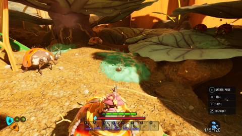 Clearing Sour Tang Puddles With Ladybug in Grounded 2 (5)