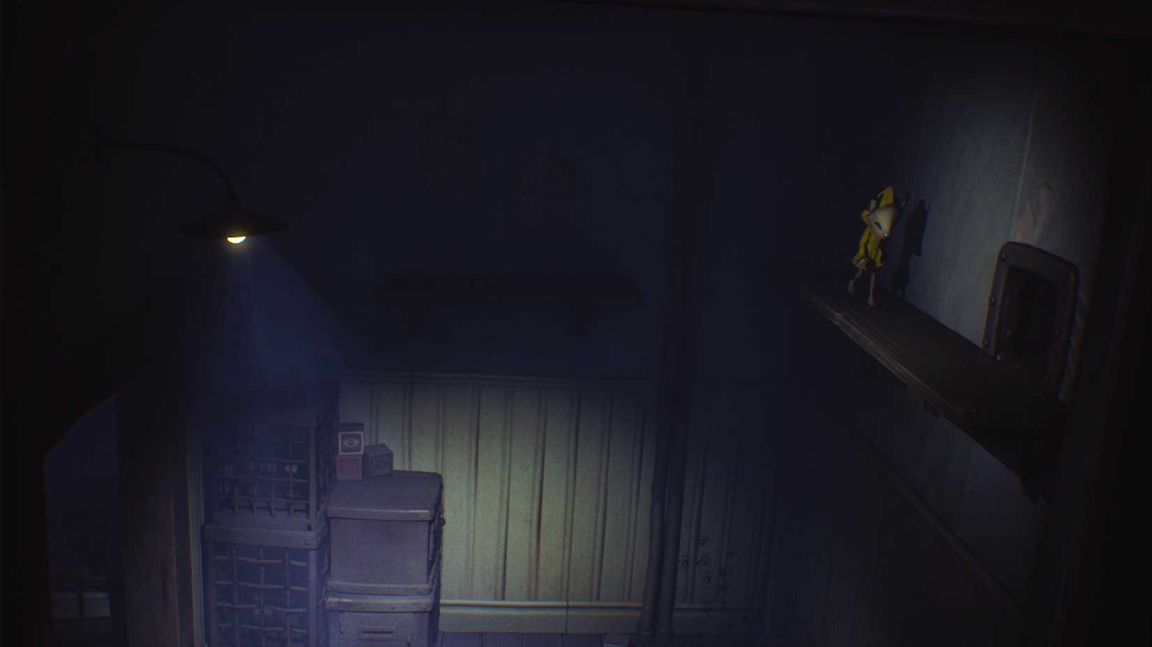 climb shelves in little nightmares