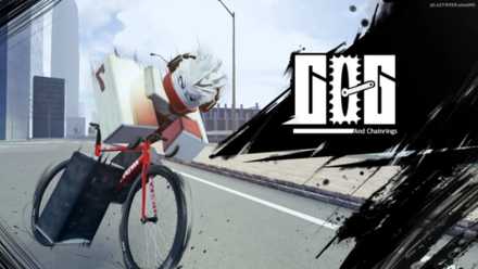 Gear character on a bicycle