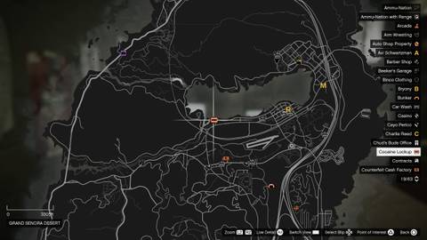 coke lockup location