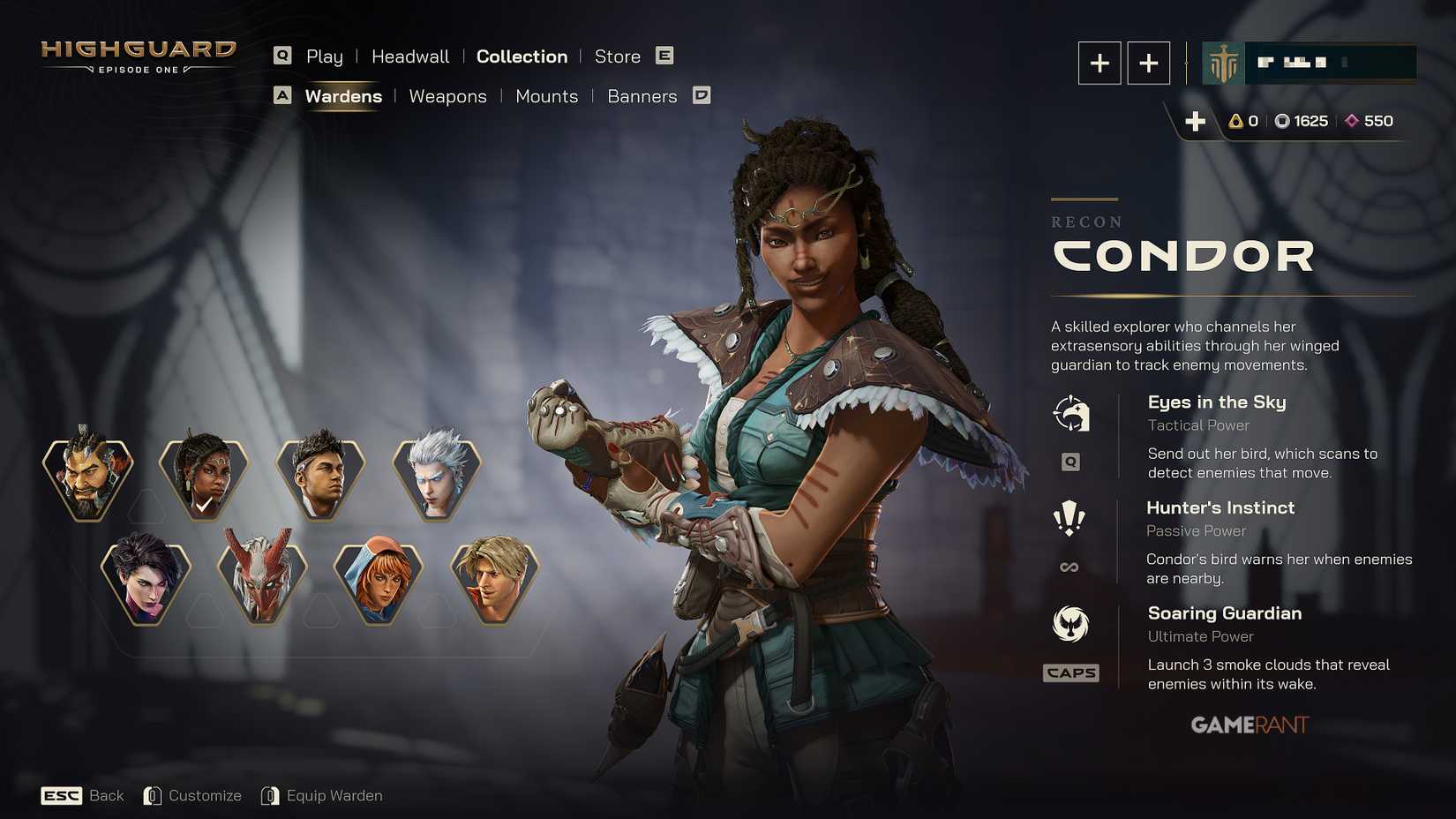 Condor Highguard Gameplay 