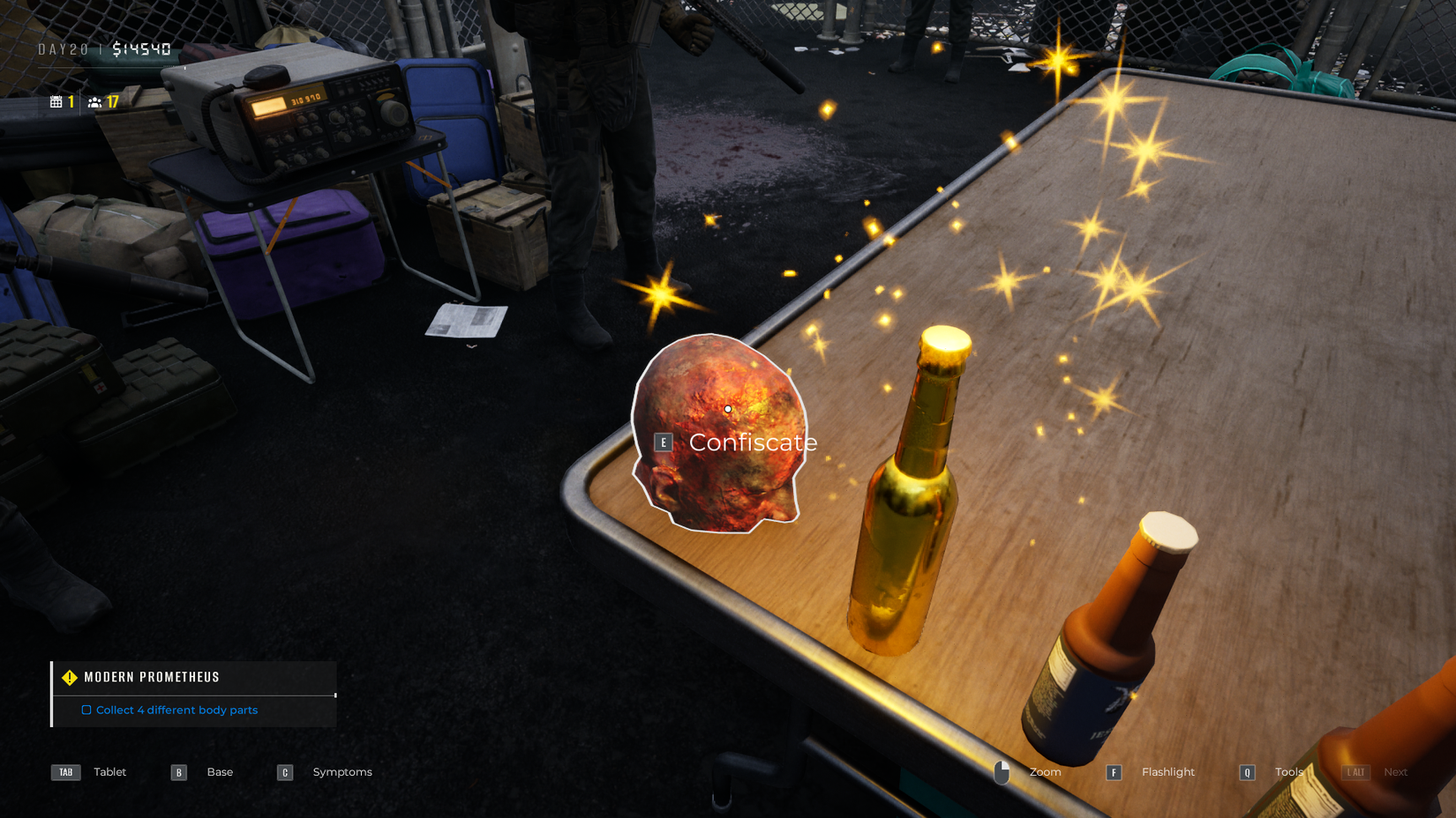 contraband quarantine zone items