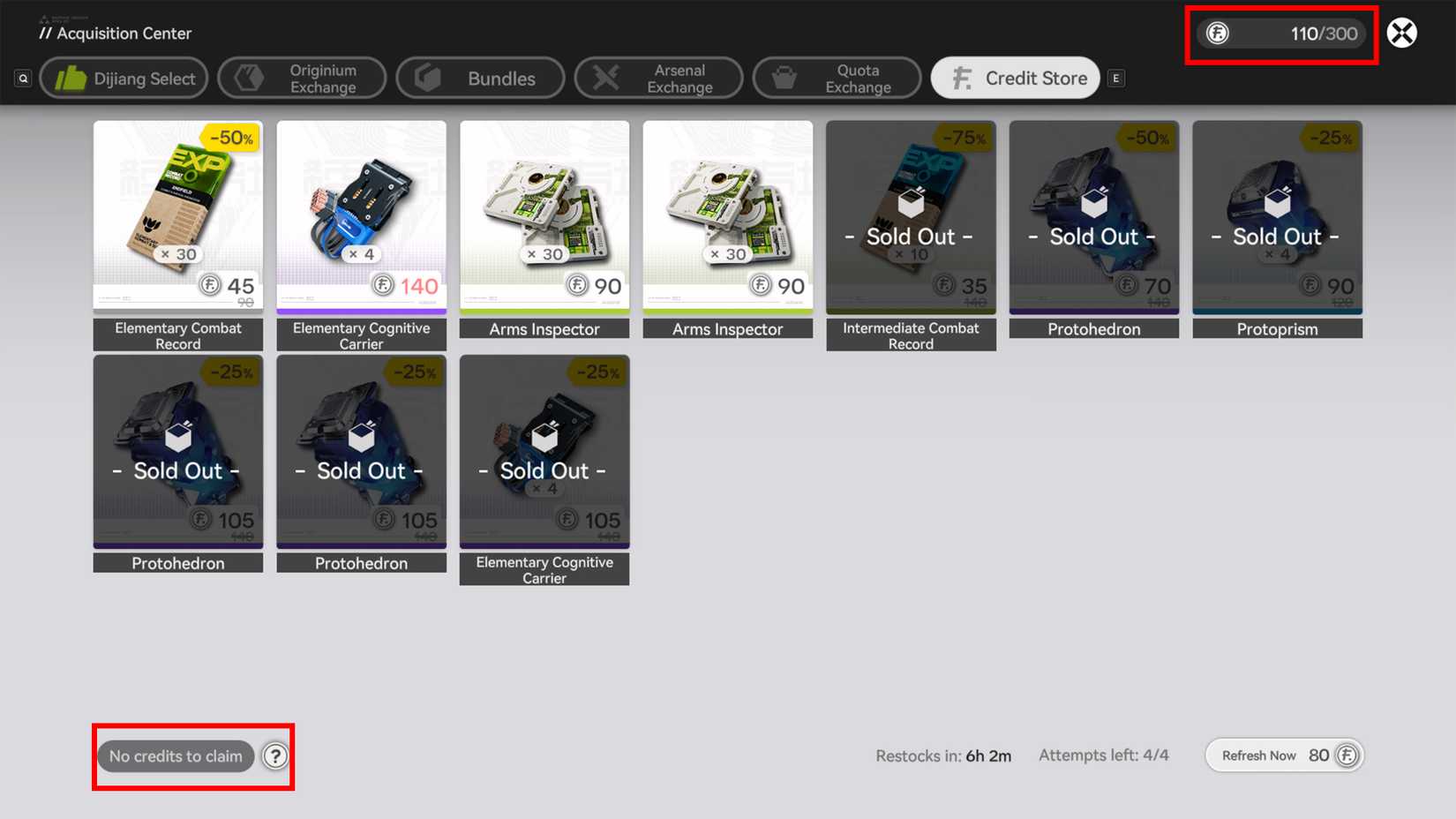 Credit Store In Arknights Endfield