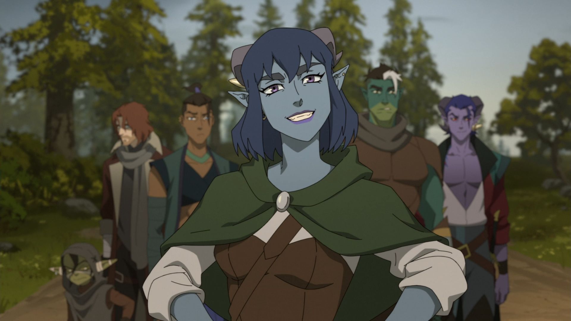 Critical Role Mighty Nein Jester Lavorre, ilustrasi karakter