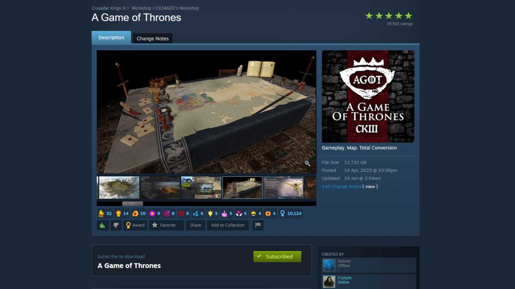 Crusader Kings 3 - A Game of Thrones Mod - Steam Workshop