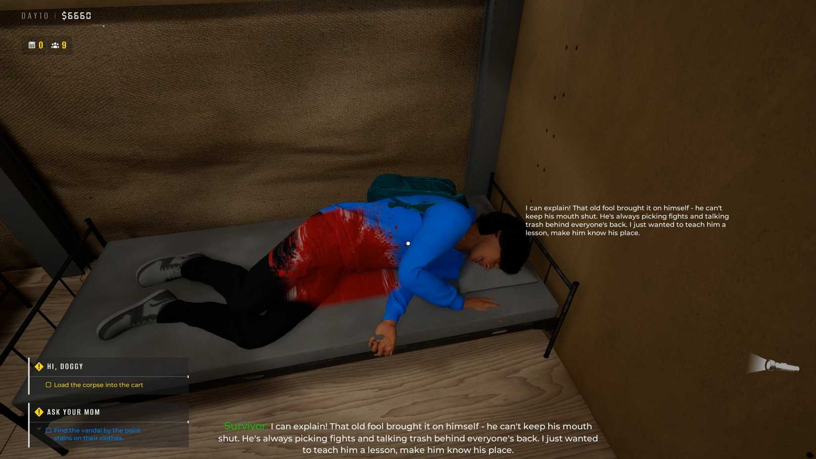 Culprit Ask Your Mom Quest Quarantine Zone The Last Check