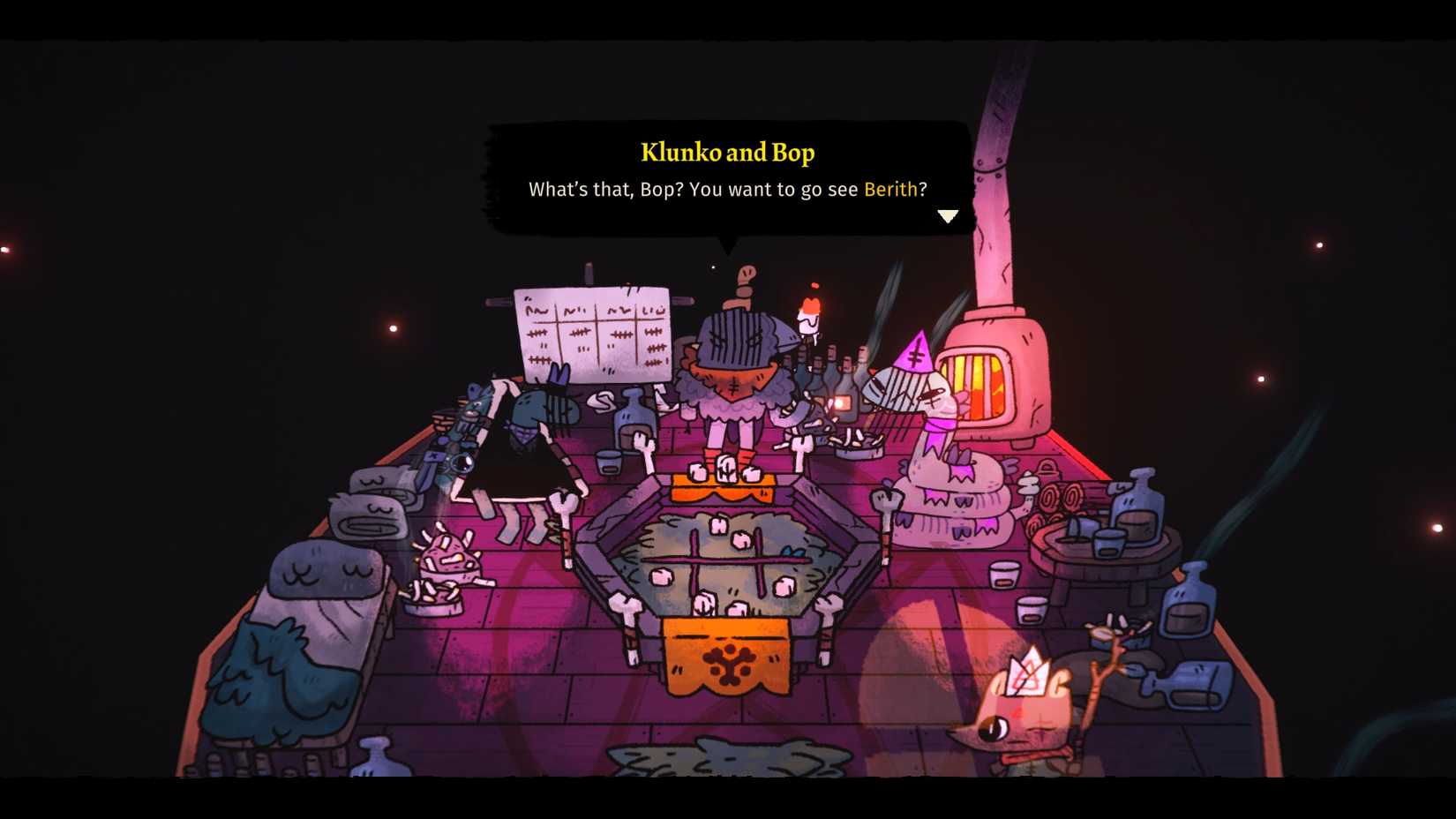 cult-of-the-lamb-cotl-woolhaven-dlc-how-bring-bop-berith-location-brothers-in-fashion - how to trigger quest