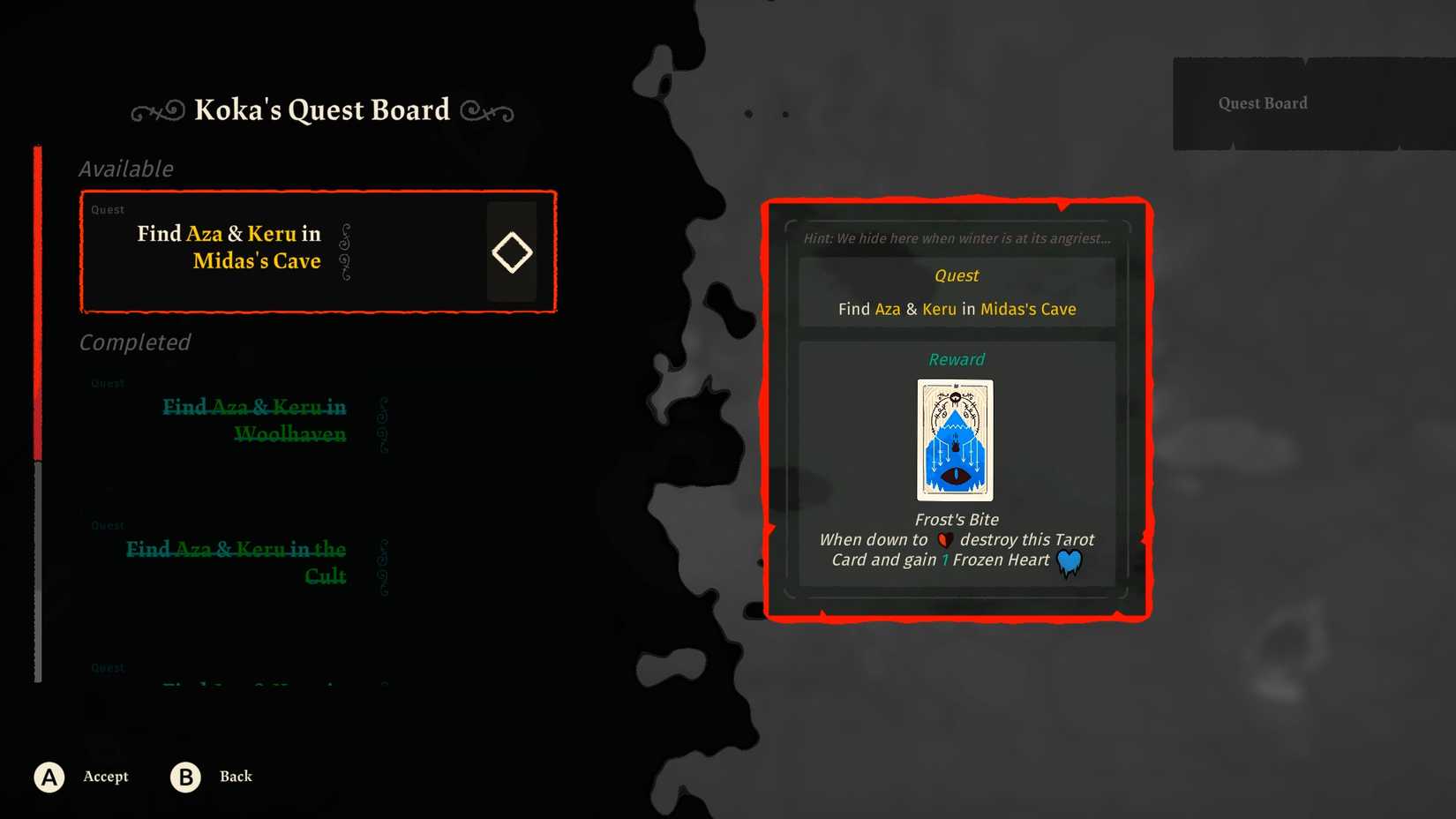 cult-of-lambs-wool-dlc-aza-keru-location-hide-search-where-to-find - midas cave reward