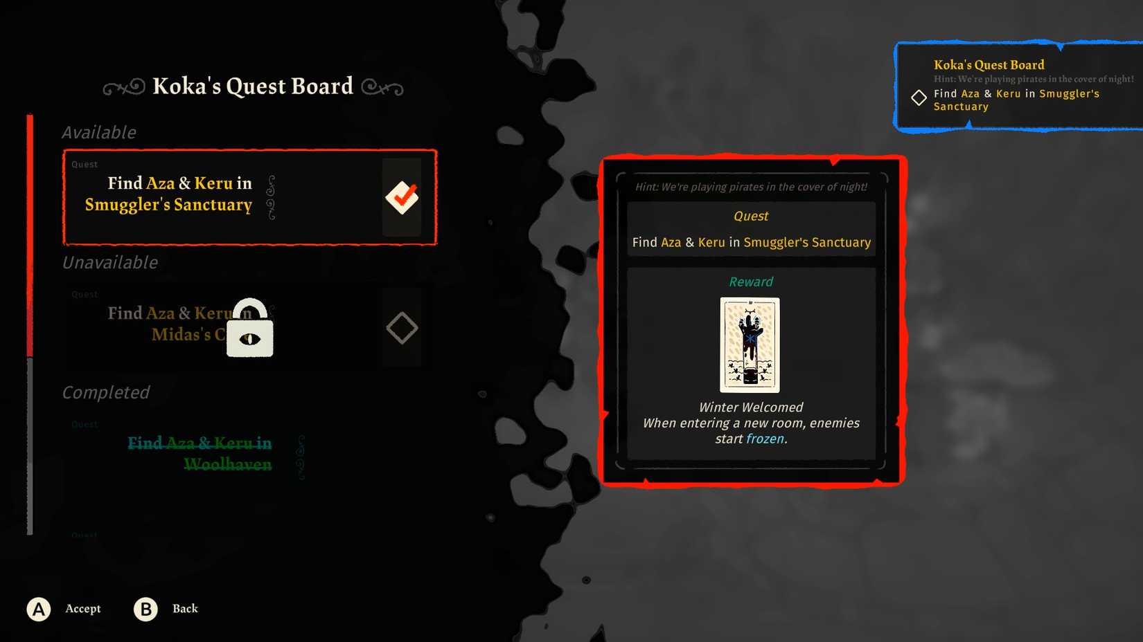 cult-of-lambs-wool-dlc-aza-keru-location-hide-search-where-to-find - smuggler's shrine reward