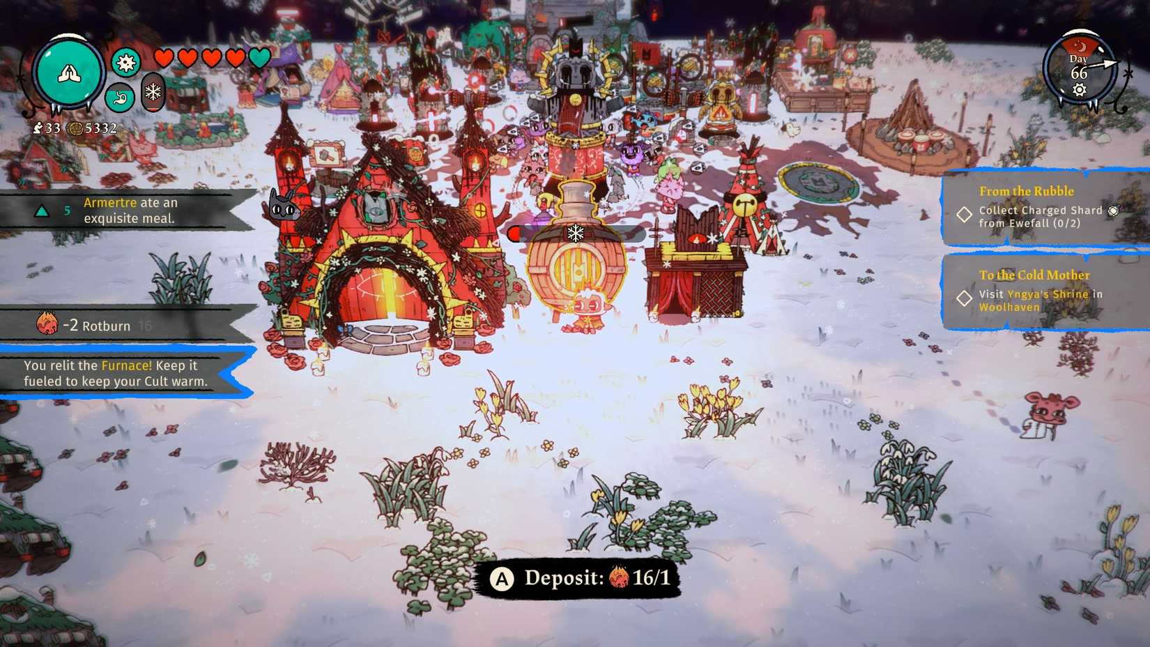 cult-of-the-lamb-woolhaven-dlc-how-warm-followers-flock-rotburn-furnace - deposit rotburn