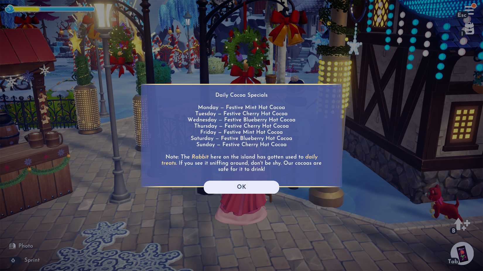 daily cocoa specials in ddv