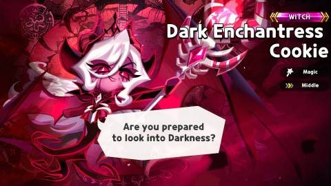 dark enchantress cookie build and best toppings in cookie run kingdom