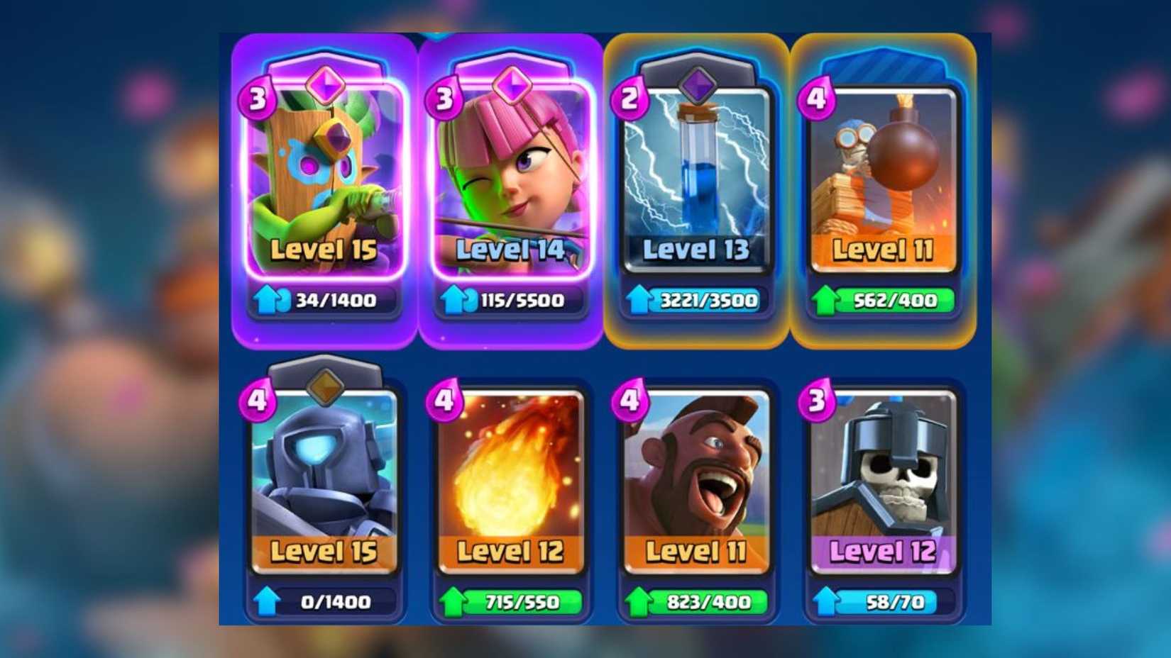 dart goblin mini pekka arena 9 deck clash royale