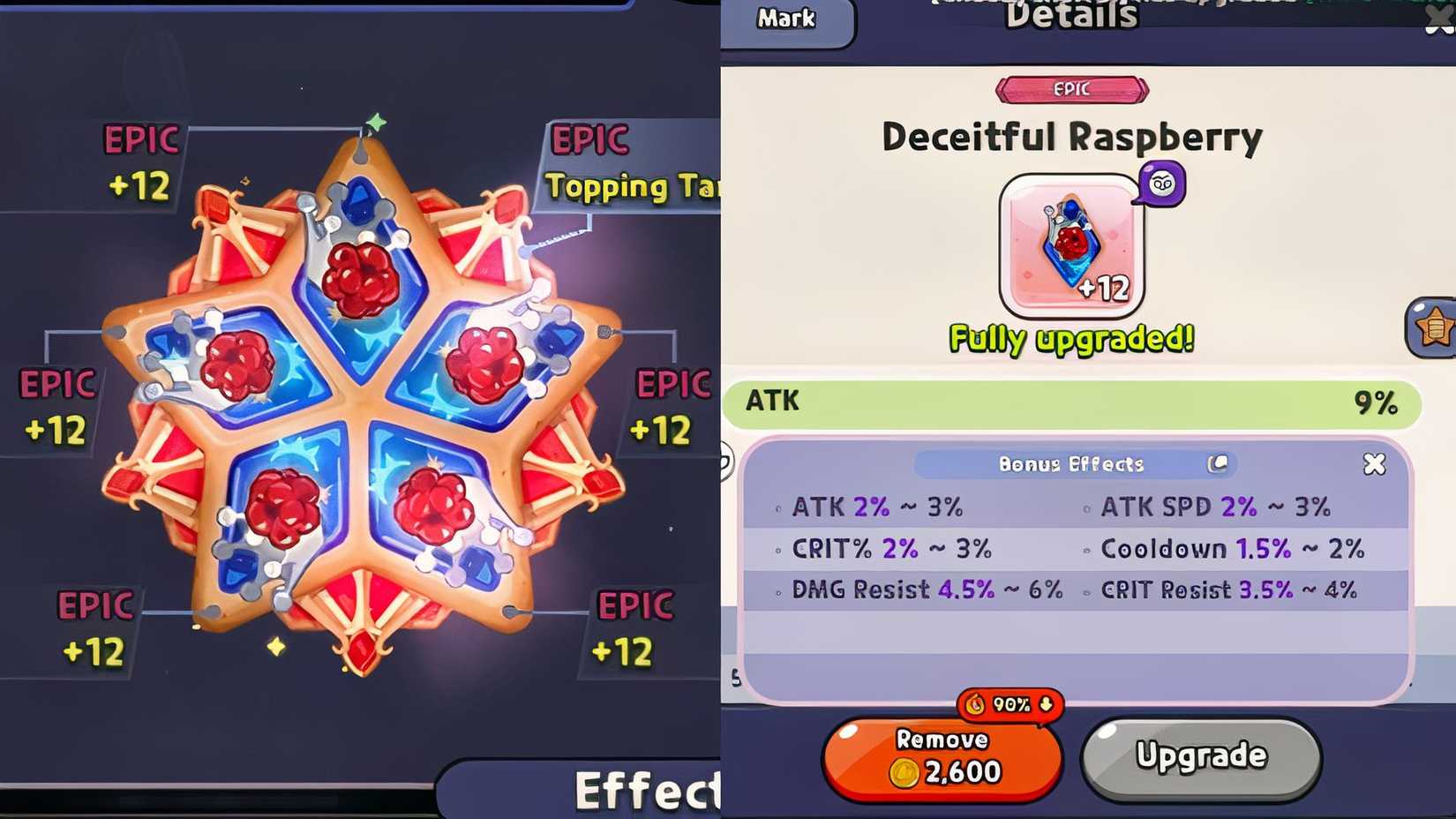 Searing Raspberry Toppings Shadow Milk Cookie Build and Best Toppings in Cookie Run Kingdom
