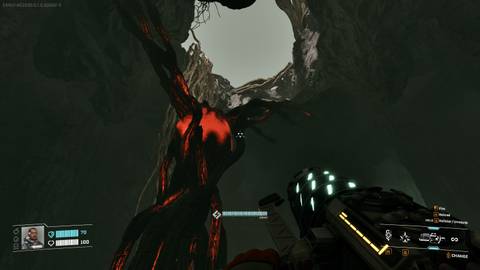 Descending to explore Underground Cave in StarRupture (4)