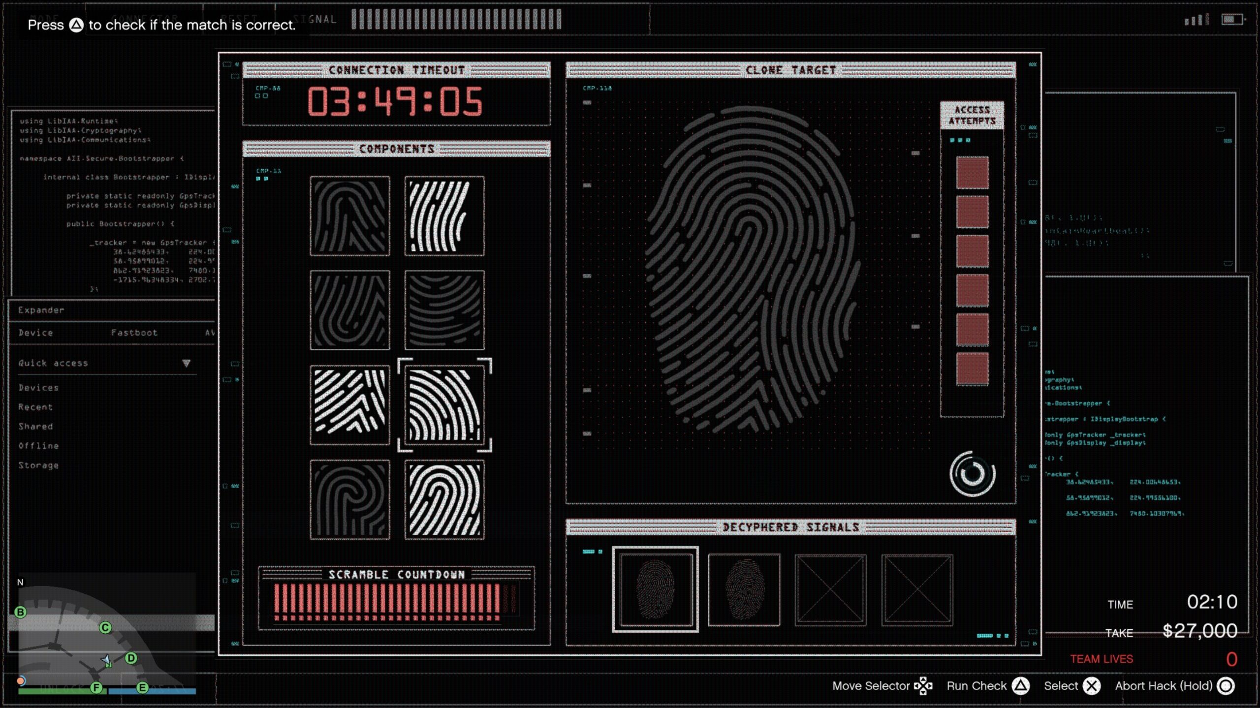 diamond casino fingerprint hack 1