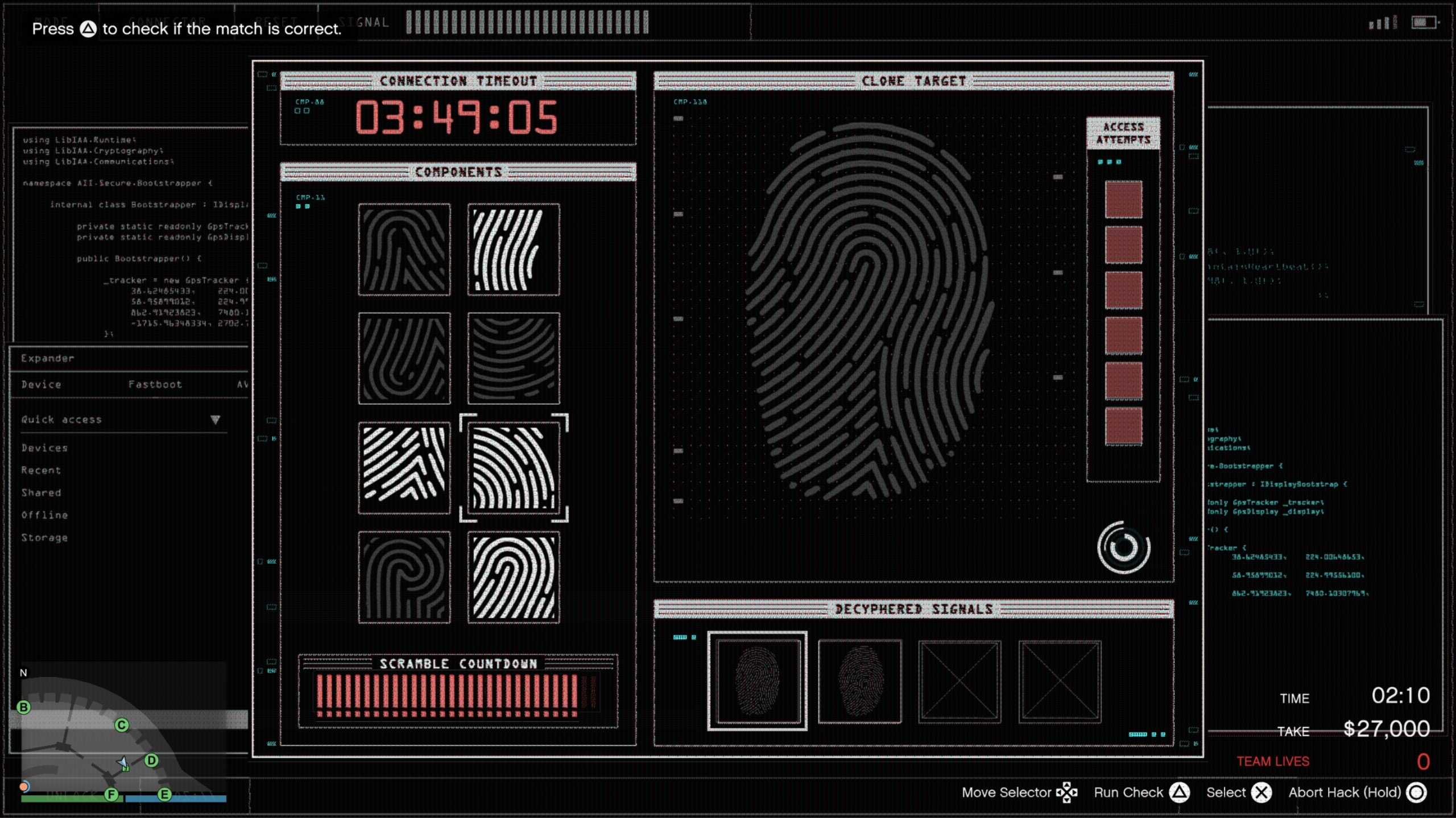 diamond casino fingerprint hack 1