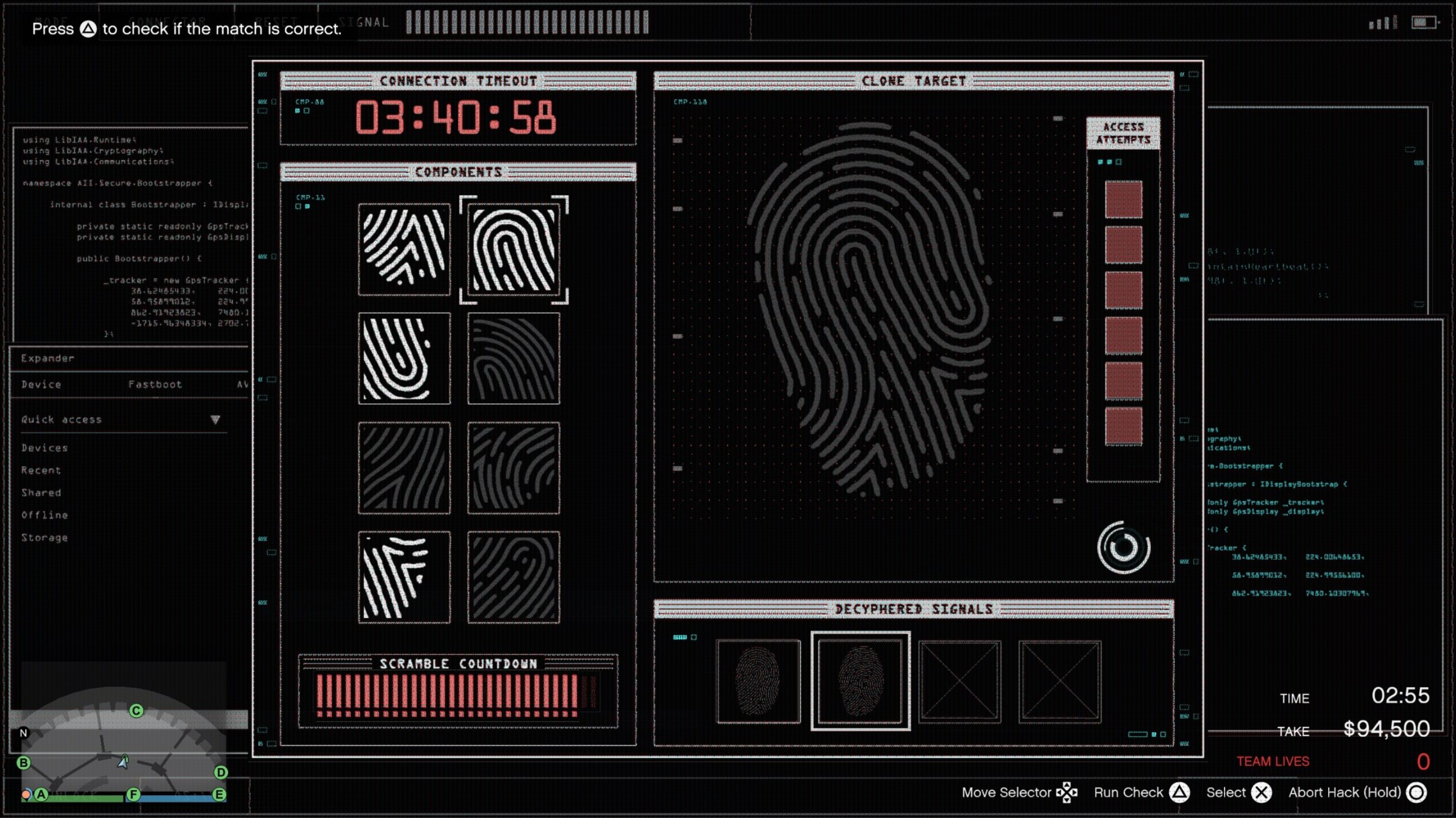 diamond casino fingerprint hack 4
