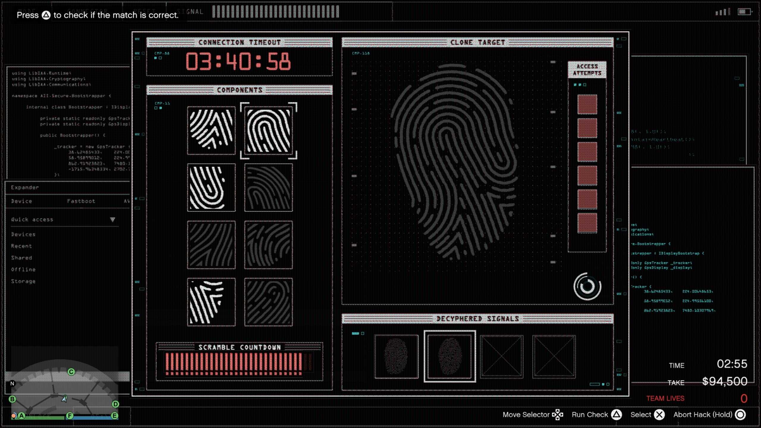 diamond casino fingerprint hack 4