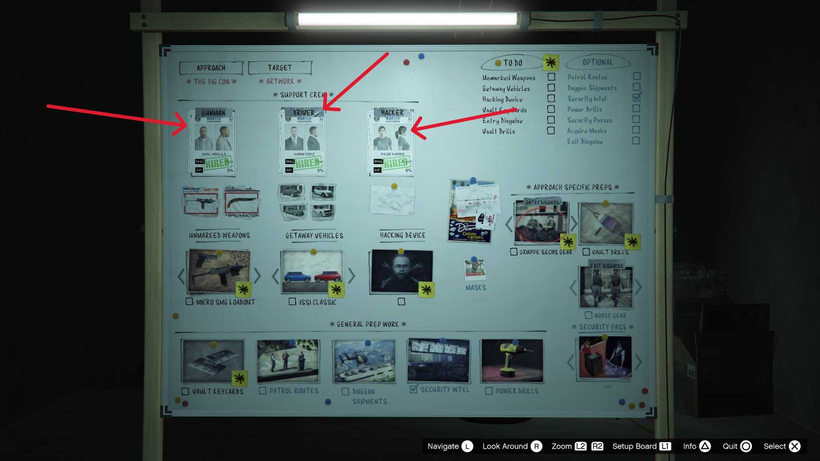 diamond casino support crew