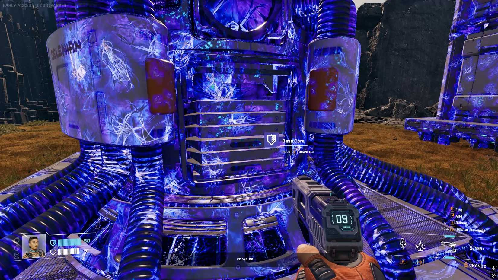 Disinfecting the base after in StarRupture