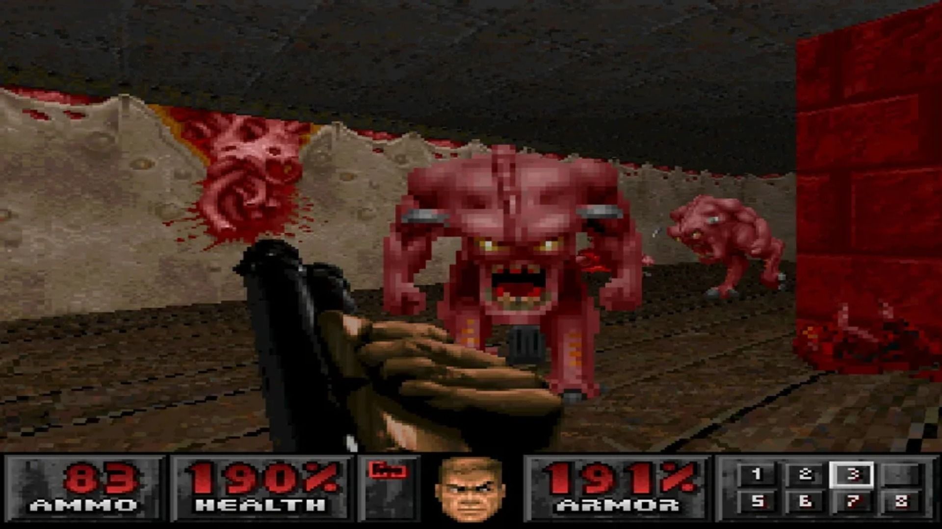 Doom Shotgun Pinkies