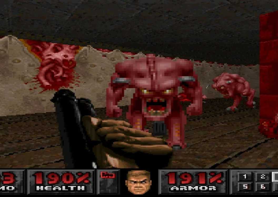 Doom Shotgun Pinkies
