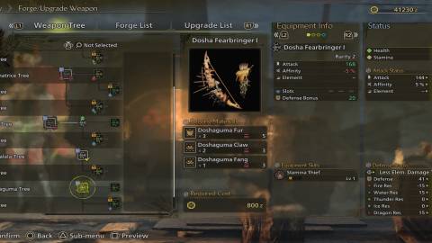 Dosha Fearbringer 1 bow in Monster Hunter Wilds (2025)