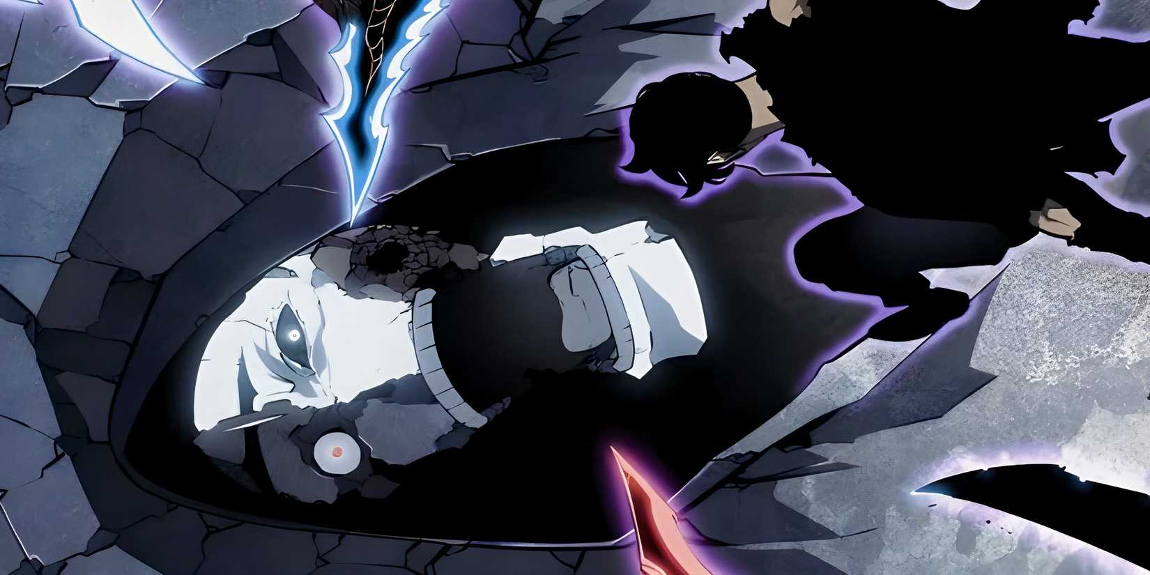 Covers a solo leveling movie story arc that goes beyond the system.