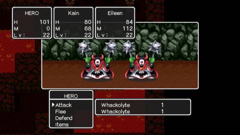 Dragon Quest 2 2005 version battle