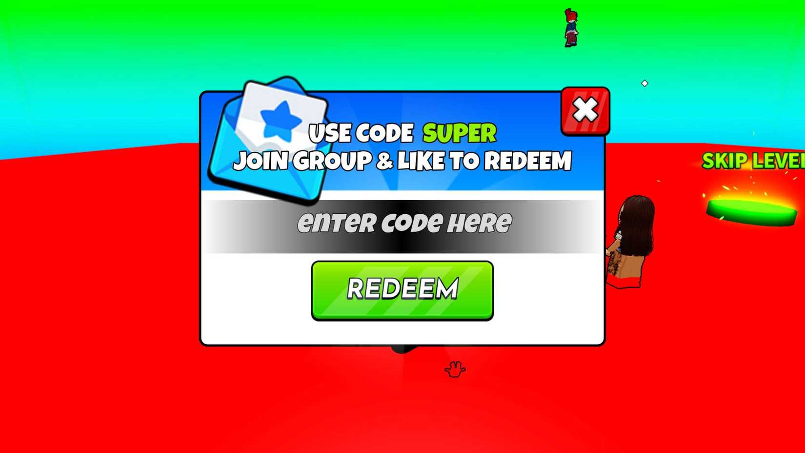 Dropper the codes tab