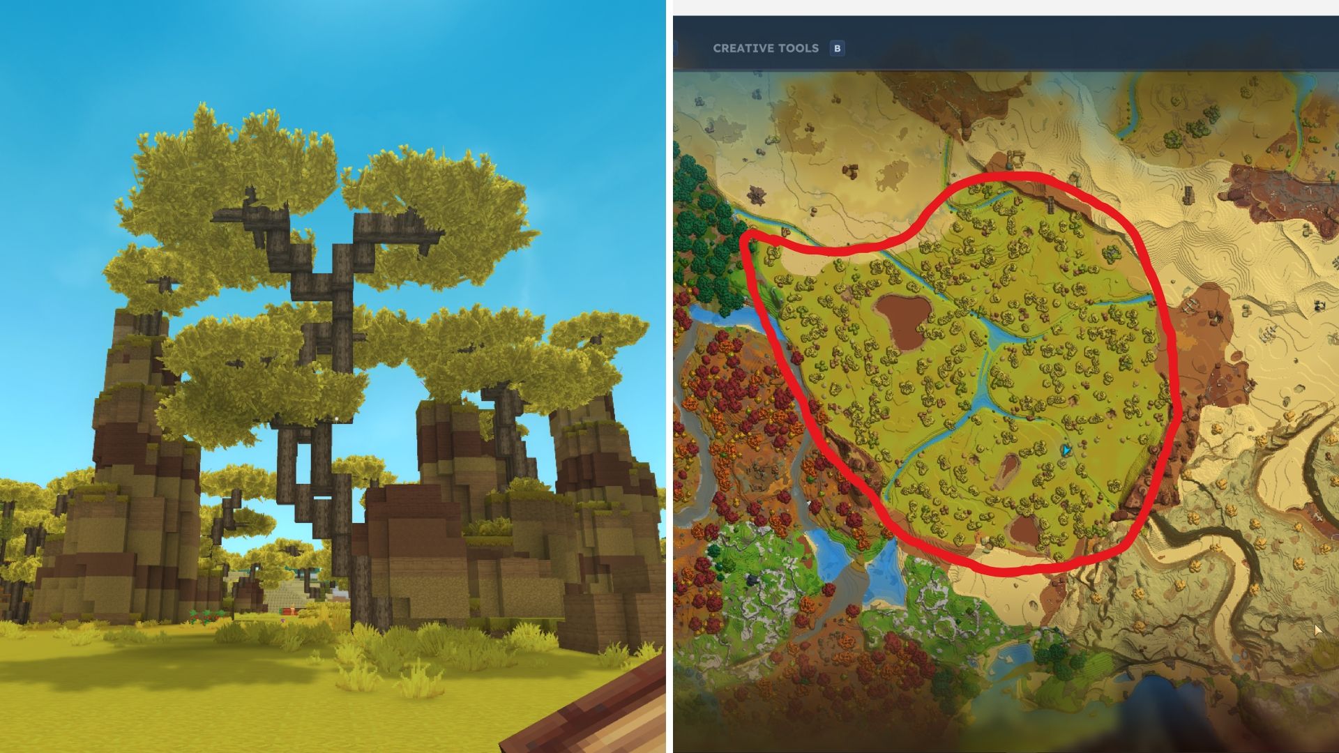 tronco seco de Hytale