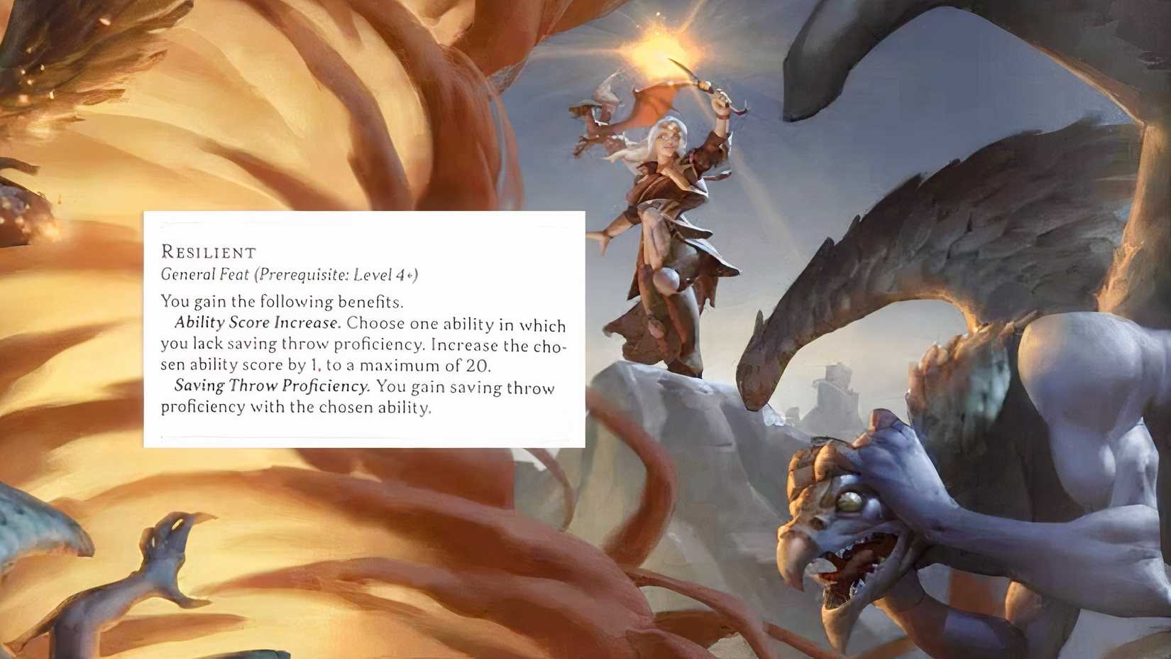 Dungeons & Dragons Resilient Feat