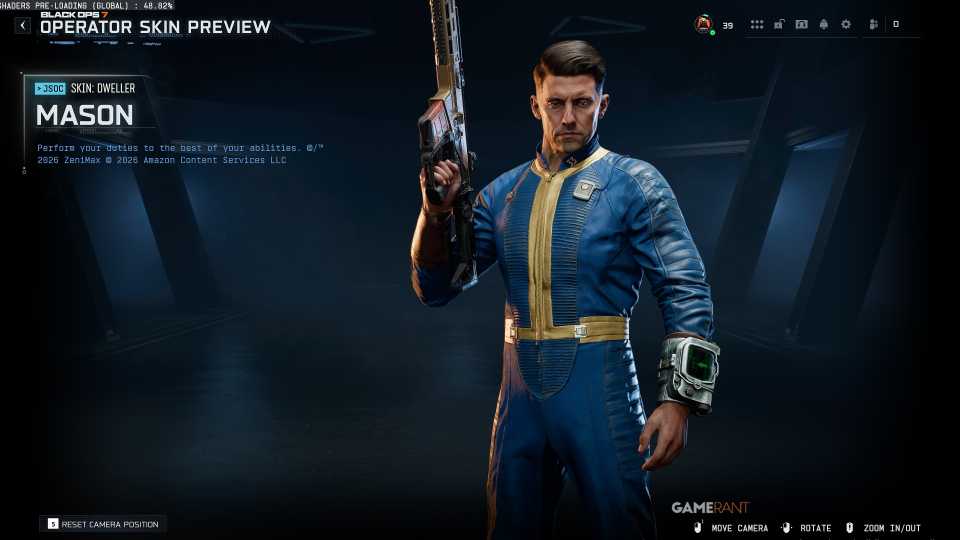 Dweller Operator Skin - Black Ops 7