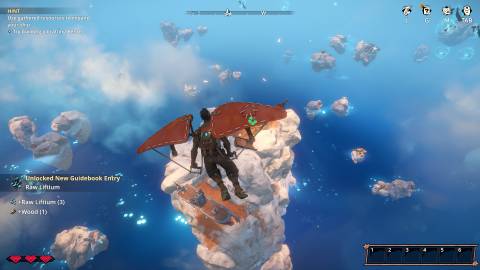 Echoes of Elysium collecting Liftium