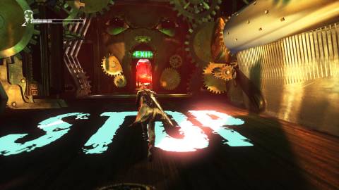 Exploring a level in DmC Devil May Cry (2013)